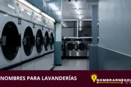 nombre para lavanderias
