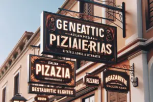 Nombres Italianos Para Pizzerias